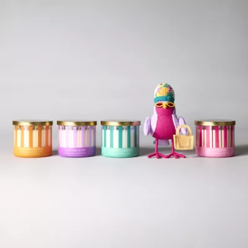 Distant Lands 14oz Sunshine Squeeze 3-Wick Scented Jar Candle