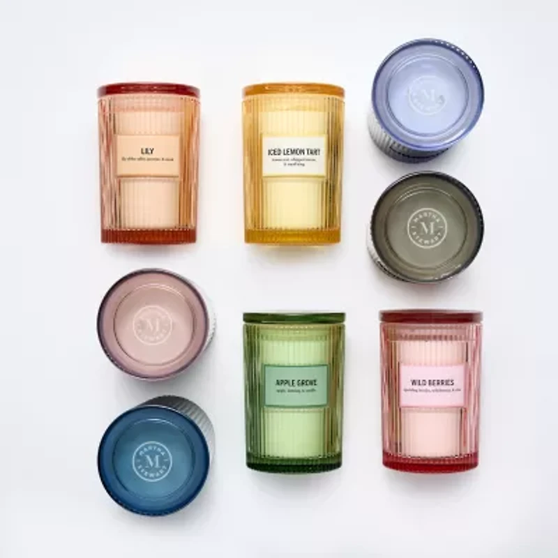 Martha Stewart 19oz Coastal Fog 2-Wick Scented Jar Candle