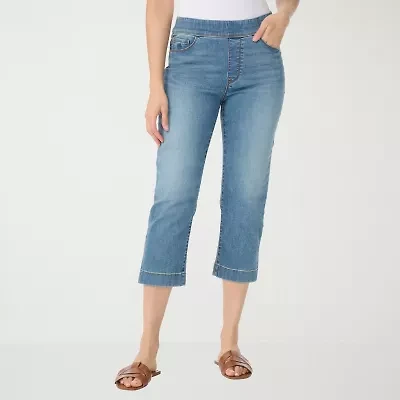 Gloria Vanderbilt Amanda Womens Capri Jean