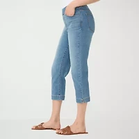 Gloria Vanderbilt Amanda Womens Capri Jean