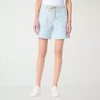 Gloria Vanderbilt Womens 7" Denim Short