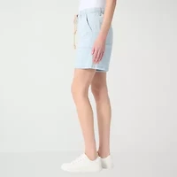 Gloria Vanderbilt Womens 7" Denim Short