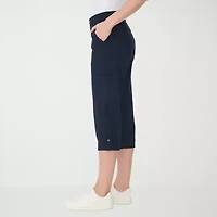 Gloria Vanderbilt® Womens Mid Rise Utility Cargo Capris