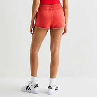 Arizona Womens Mid Rise Juniors Jogger Short