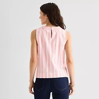St. John's Bay Womens Sleeveless Blouse