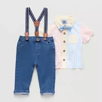 Little Lad Toddler Boys 2-pc. Pant Set