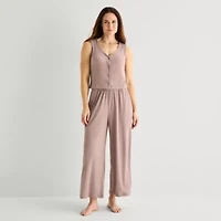 Liz Claiborne Womens Sleeveless 2-pc. Pajama Sets