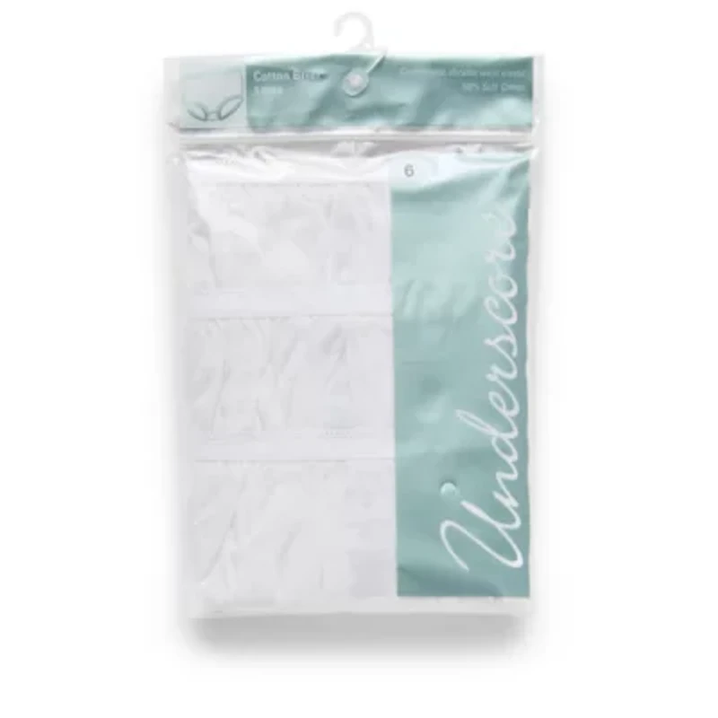 Underscore 3-Pack Womens Brief Panty