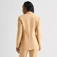 Black Label by Evan-Picone Womens Classic Fit Double Breasted Suit Jacket