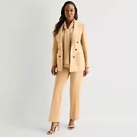 Black Label by Evan-Picone Womens Classic Fit Double Breasted Suit Jacket