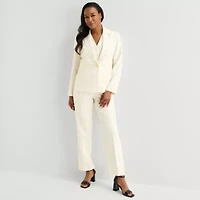 Black Label by Evan-Picone Womens Classic Fit Suit Jacket