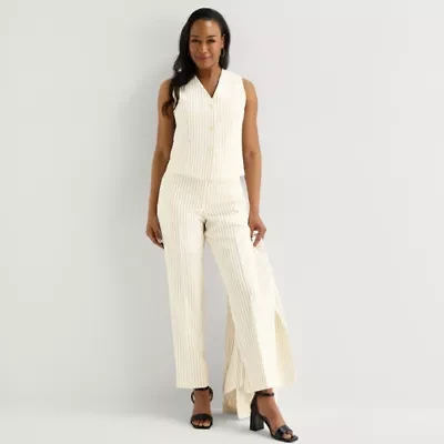 Black Label by Evan-Picone Womens Classic Fit Straight Suit Pant