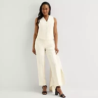 Black Label by Evan-Picone Womens Classic Fit Straight Suit Pant