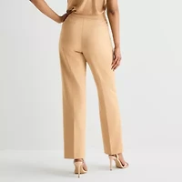 Black Label by Evan-Picone Womens Classic Fit Straight Suit Pant