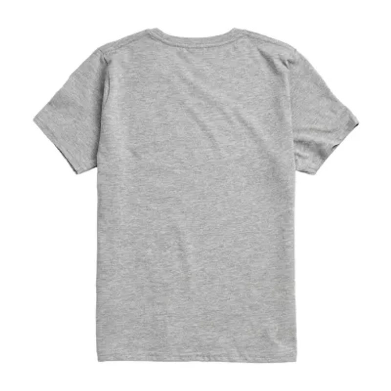 Little & Big Kid Boys Crew Neck Short Sleeve Regular Fit Graphic T-Shirt