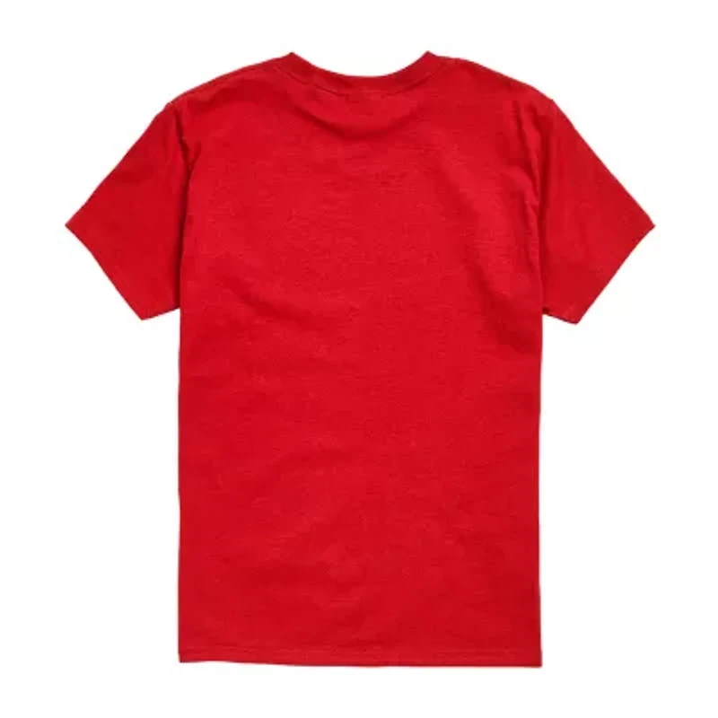 Little & Big Kid Boys Crew Neck Short Sleeve Regular Fit Snoopy Graphic T-Shirt