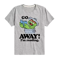 Little & Big Kid Boys Crew Neck Short Sleeve Regular Fit Sesame Street Graphic T-Shirt
