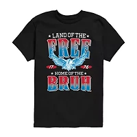 Little & Big Kid Boys Crew Neck Short Sleeve Regular Fit Graphic T-Shirt