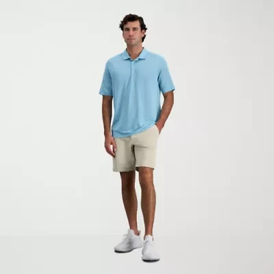 Haggar Raglan Mens Regular Fit Short Sleeve Polo Shirt