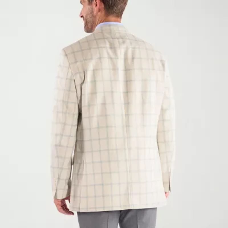 Steve Harvey Mens Plaid Sport Coat