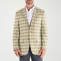 Steve Harvey Mens Plaid Sport Coat