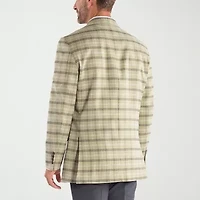 Steve Harvey Mens Plaid Sport Coat