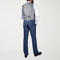 Steve Harvey Mens Stretch Fabric Classic Fit Pleated Front Suit Pant
