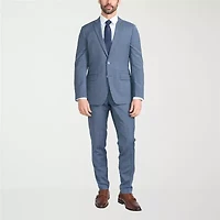 CRICKETEER™ Mens Plaid Stretch Fabric 2-pc. Suit Set