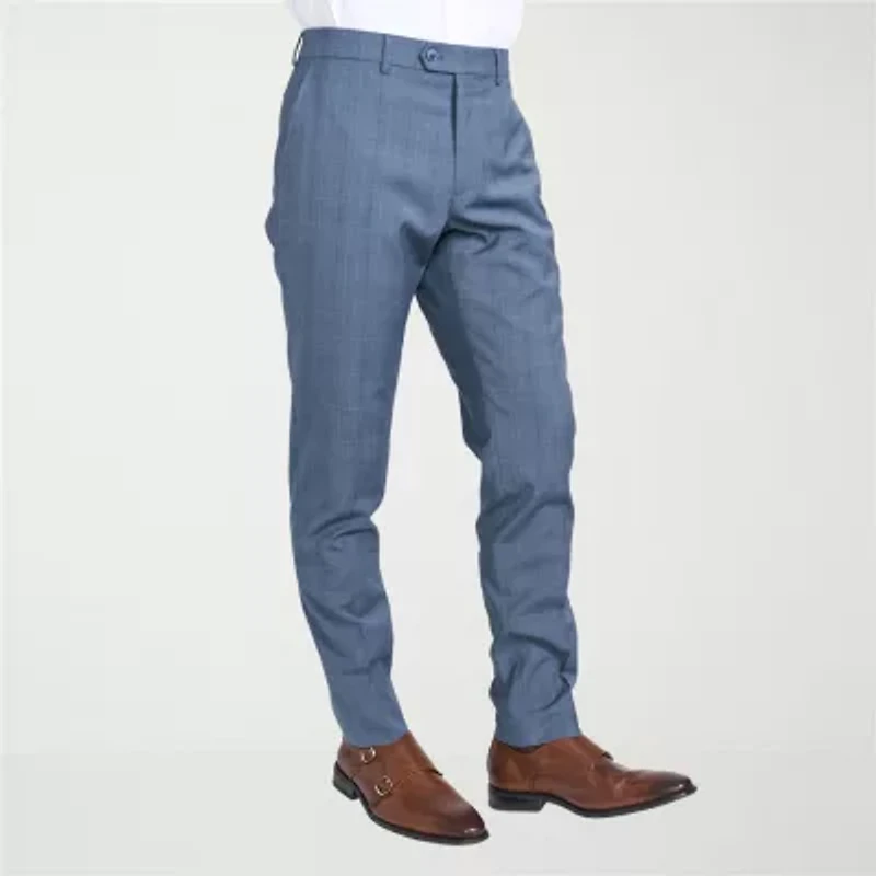 CRICKETEER™ Mens Plaid Stretch Fabric 2-pc. Suit Set