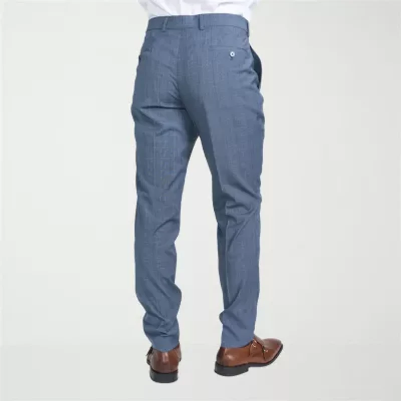 CRICKETEER™ Mens Plaid Stretch Fabric 2-pc. Suit Set