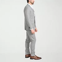 CRICKETEER™ Mens Windowpane Stretch Fabric 2-pc. Suit Set