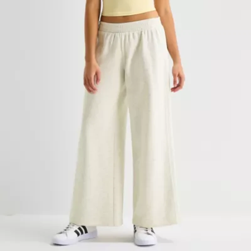 Arizona Womens Juniors Straight Fleece Sweatpant