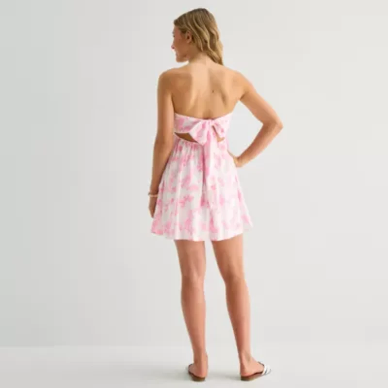 Forever 21 Womens Sleeveless Juniors Babydoll Dress