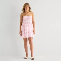 Forever 21 Womens Sleeveless Juniors Babydoll Dress
