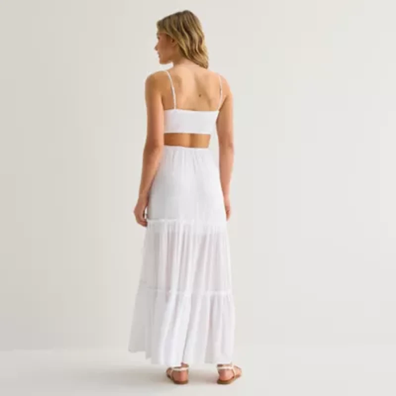 Forever 21 Womens Juniors Sleeveless Maxi Dress