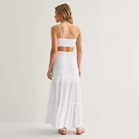 Forever 21 Womens Juniors Sleeveless Maxi Dress