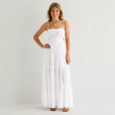 Forever 21 Womens Juniors Sleeveless Maxi Dress