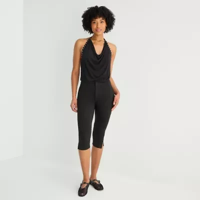 Forever 21 Womens Juniors Skinny Capri Pant