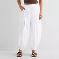 Forever 21 Womens Juniors Cuffed Pull-On Pant