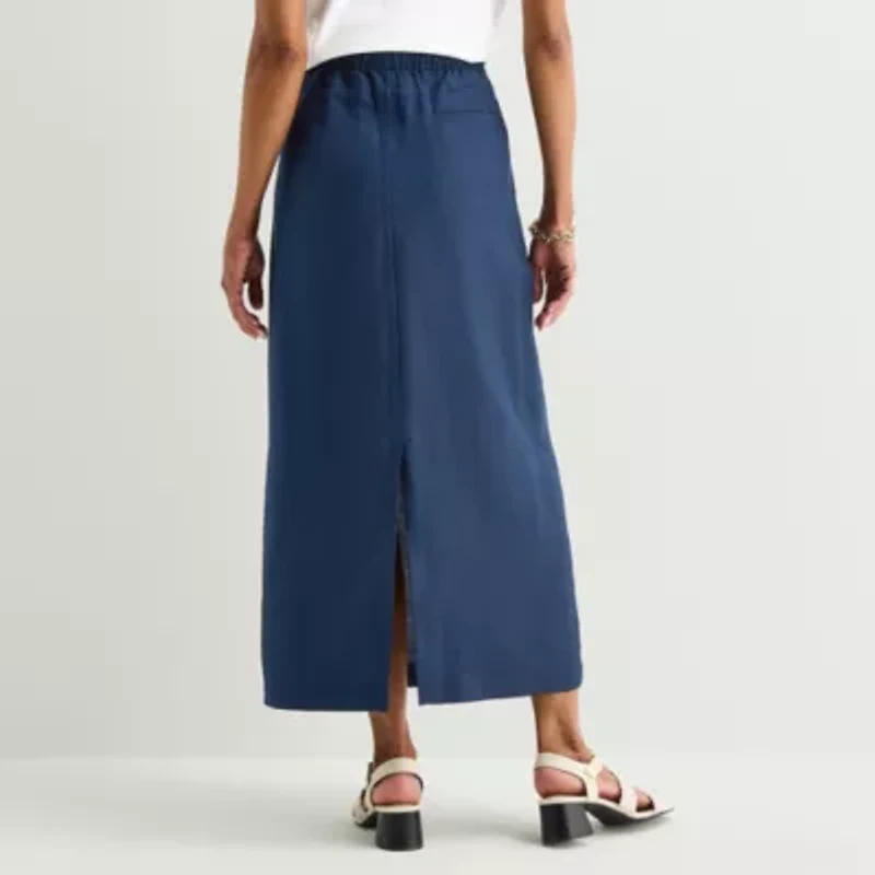 Liz Claiborne Womens Maxi Skirt