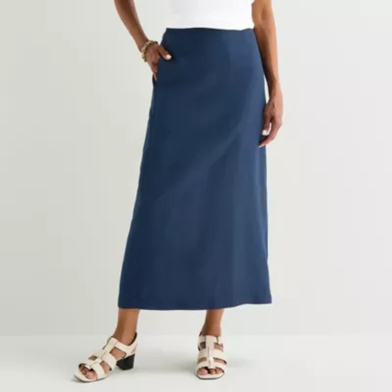 Liz Claiborne Womens Maxi Skirt
