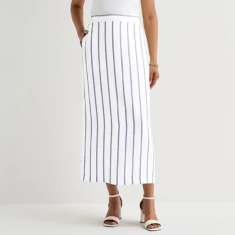 Liz Claiborne Womens Maxi Skirt