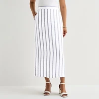 Liz Claiborne Womens Maxi Skirt