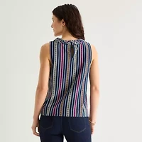 St. John's Bay Womens Sleeveless Blouse