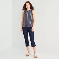 St. John's Bay Womens Sleeveless Blouse