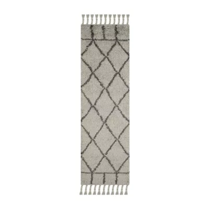 Safavieh Casablanca Collection Fechin Geometric Runner Rug