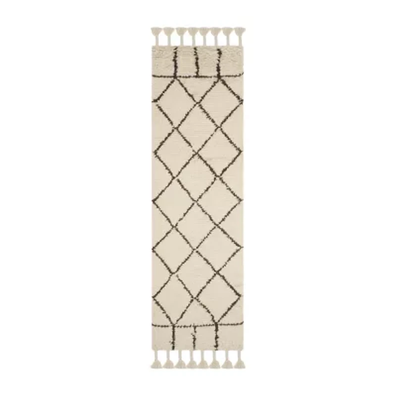 Safavieh Casablanca Collection Fechin Geometric Runner Rug