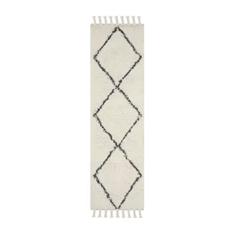 Safavieh Casablanca Collection Angela Geometric Runner Rug