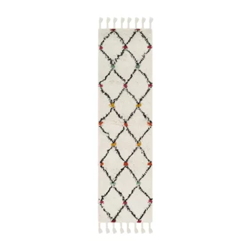 Safavieh Casablanca Collection Dimas Geometric Runner Rug