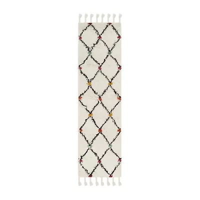 Safavieh Casablanca Collection Dimas Geometric Runner Rug
